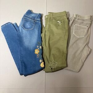 Levi's Ivonne Time and Tru Jeans Jeggings Women Size 25 4 S Multi Bundle